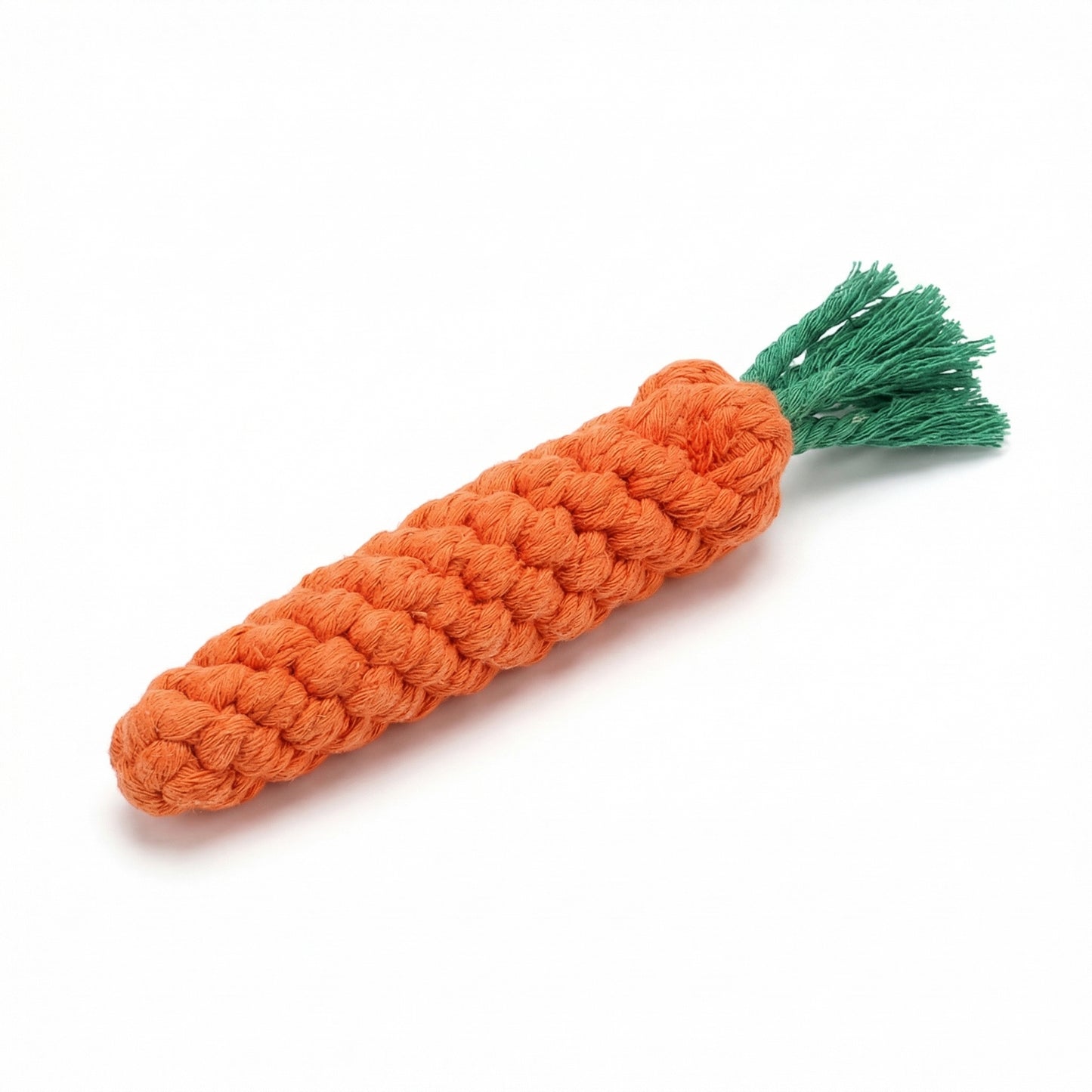 Hand-Woven Cotton Dental Chew | Natural Plaque Removal, Gum Massage, Fresh Breath