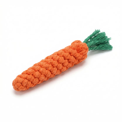 Hand-Woven Cotton Dental Chew | Natural Plaque Removal, Gum Massage, Fresh Breath
