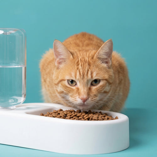 2-in-1 Auto-Refill Feeding & Water Station | Gravity-Fed, Zero Electricity