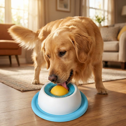 Interactive Slow Feeder Puzzle | Brain-Boosting Enrichment, Anti-Bloat Design