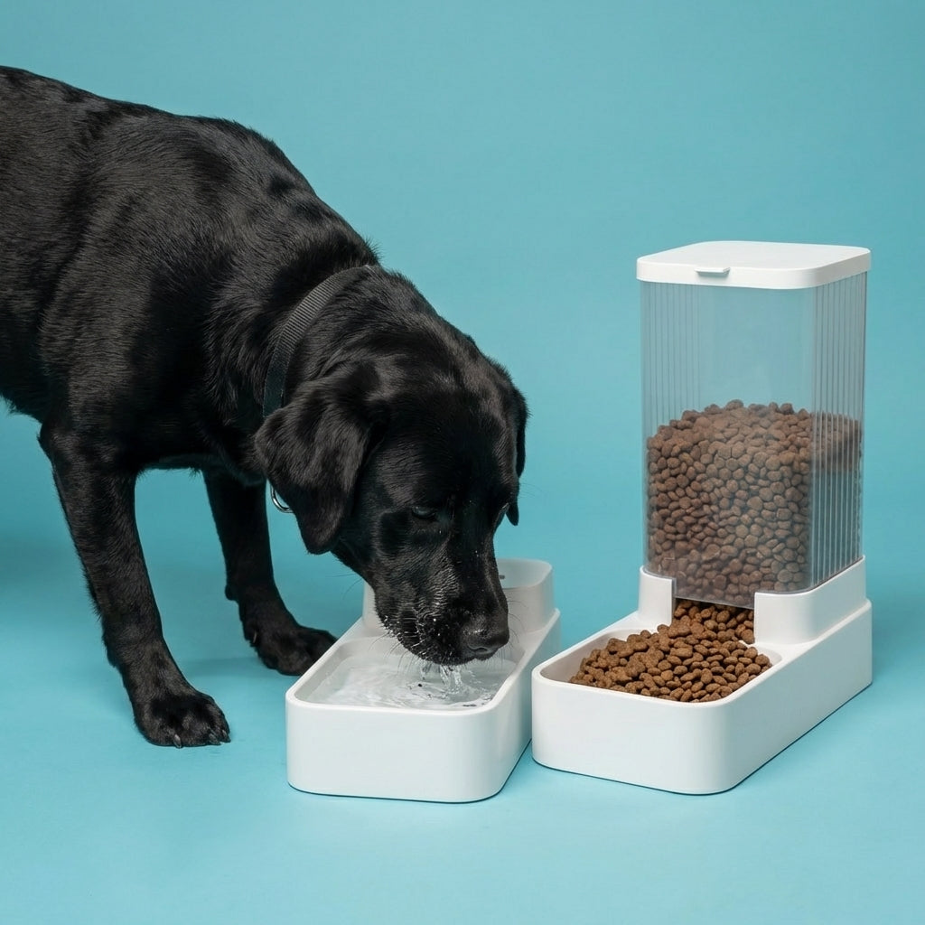 Gravity-Fed Feeding & Water Station | Set It, Forget It, Zero Electricity