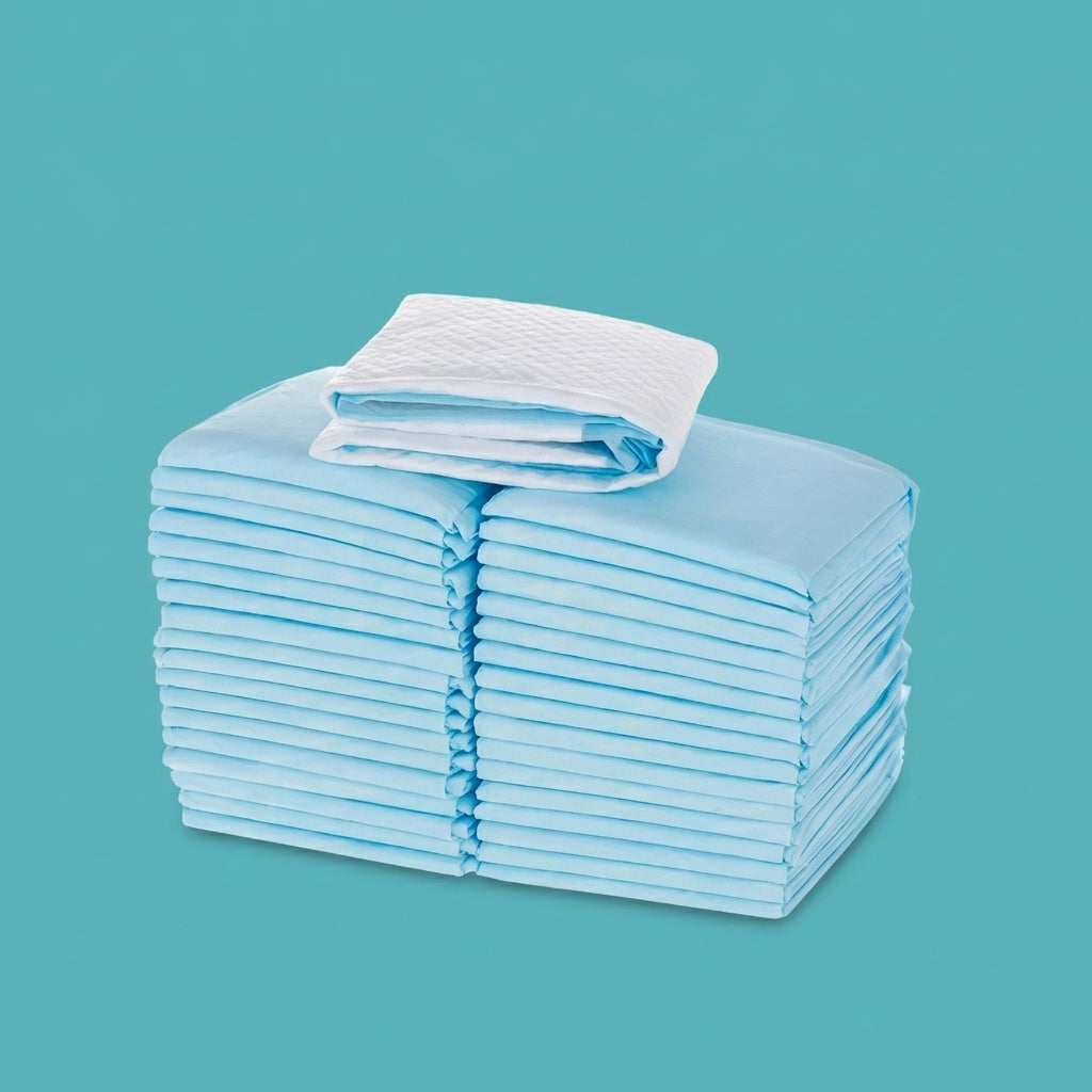 Odor-Lock Pet Training Pads | Multi-Layer Absorption, Rapid-Dry, Leak-Proof Backing