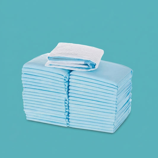 Odor-Lock Pet Training Pads | Multi-Layer Absorption, Rapid-Dry, Leak-Proof Backing