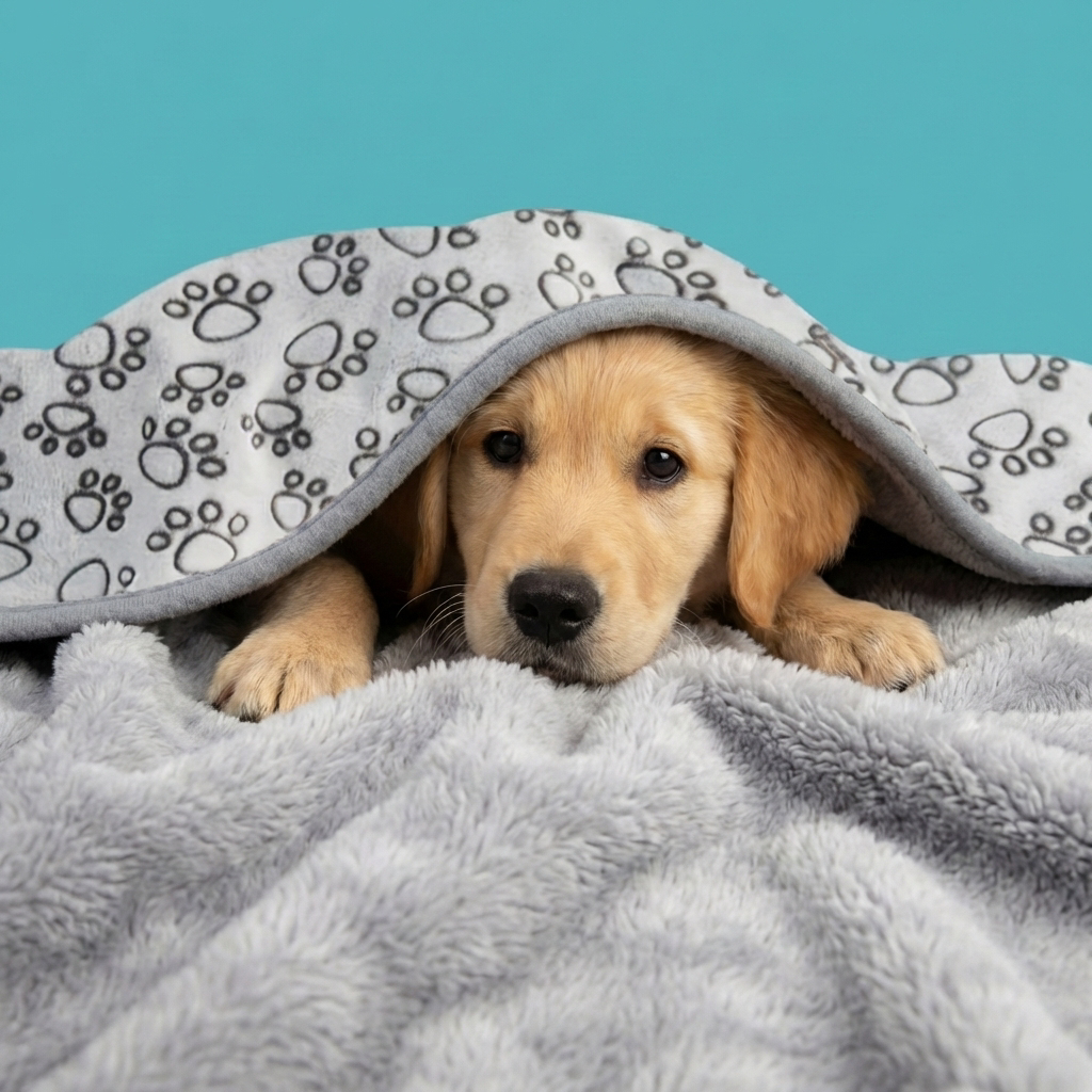 Ultra-Plush Pet Blanket | Hypoallergenic, Machine-Washable, Reinforced Edges