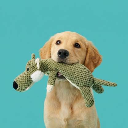 Bite-Resistant Squeaky Plush | Multi-Layer Fabric, Built-In High-Frequency Squeaker
