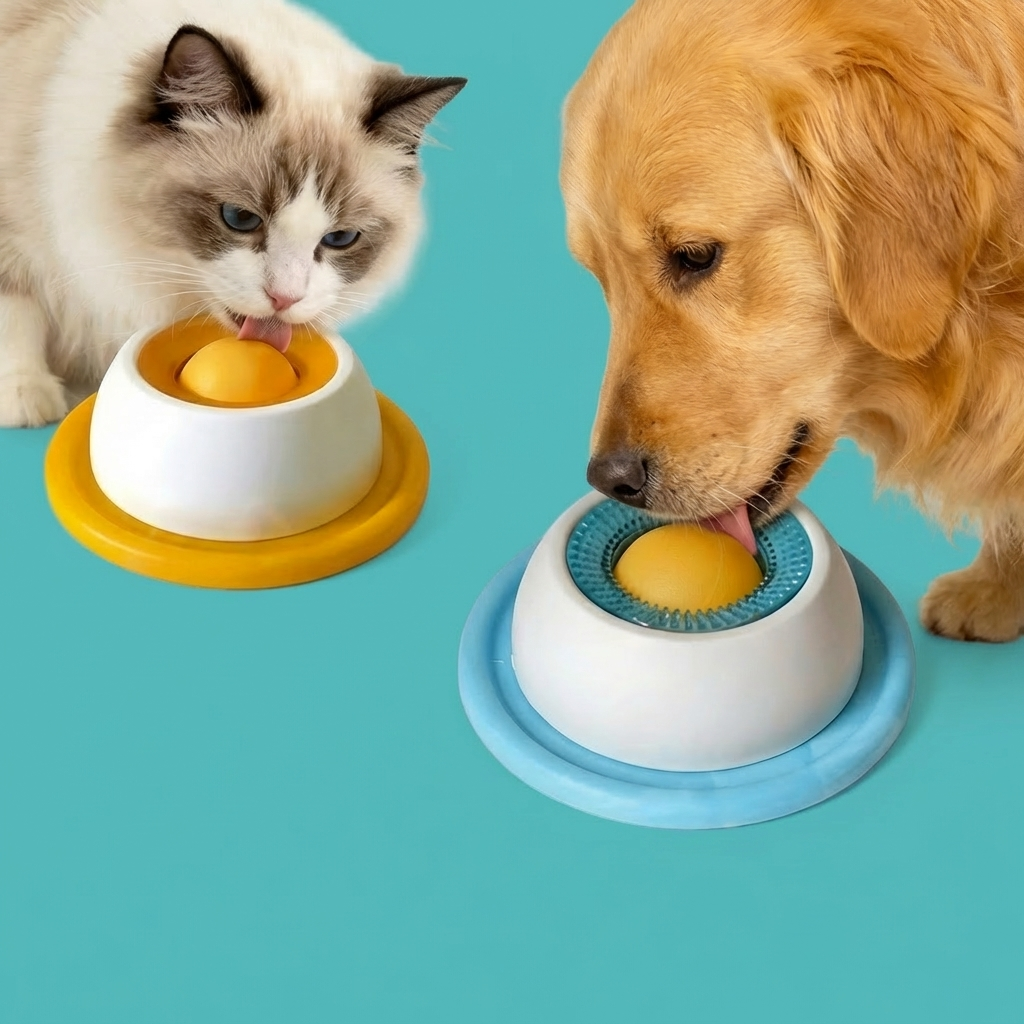 Interactive Slow Feeder Puzzle | Brain-Boosting Enrichment, Anti-Bloat Design