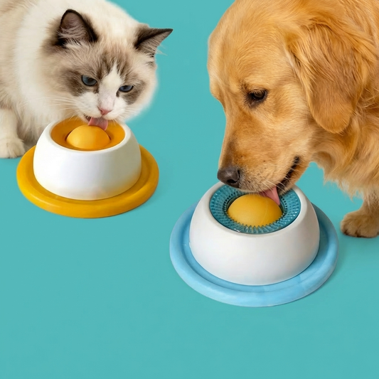 Interactive Slow Feeder Puzzle | Brain-Boosting Enrichment, Anti-Bloat Design