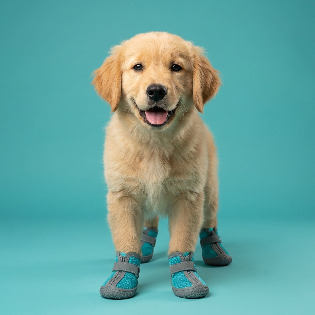 Non-Slip Dog Boots | Plush-Lined, Waterproof, Paw Protection