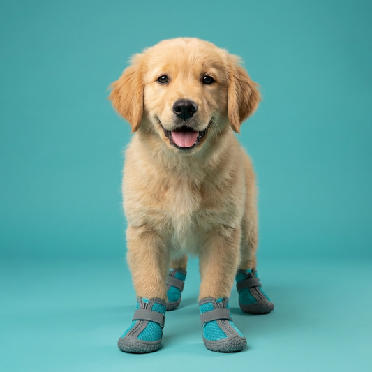Non-Slip Dog Boots | Plush-Lined, Waterproof, Paw Protection