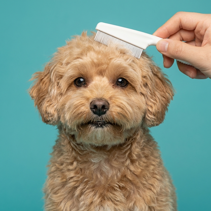 Fine Grooming Comb | Shedding & Flea Removal, Dogs & Cats