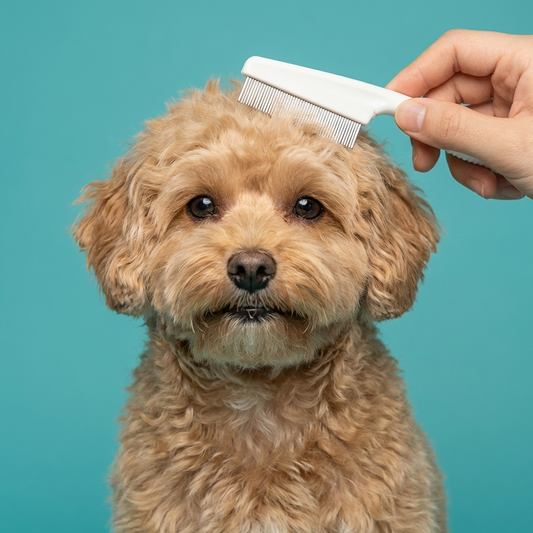 Fine Grooming Comb | Shedding & Flea Removal, Dogs & Cats