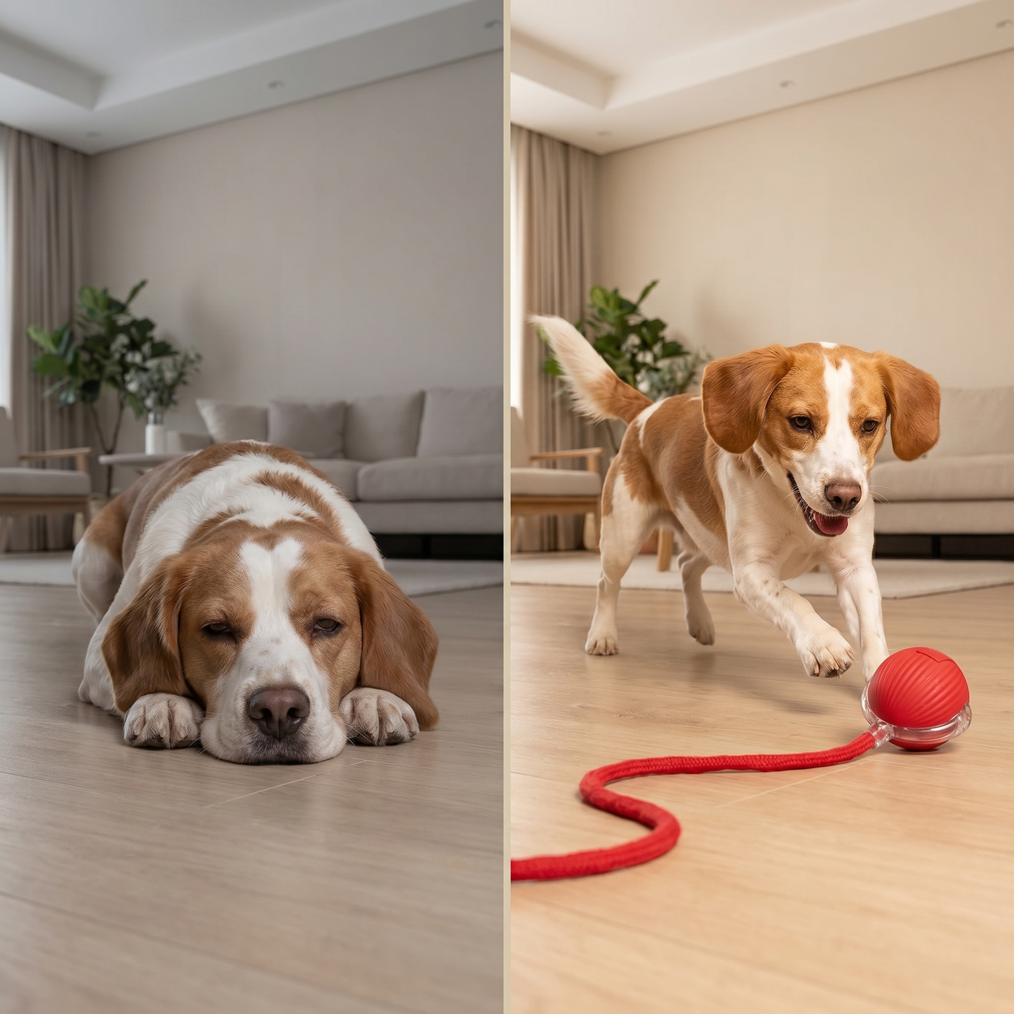 Smart Motion Interactive Ball | Motion-Sensor Activated, Self-Rolling, 3 Play Modes